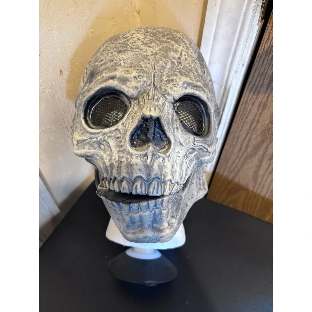 Realistic Skull Mask Halloween Costume Cosplay Skeleton Scary Death